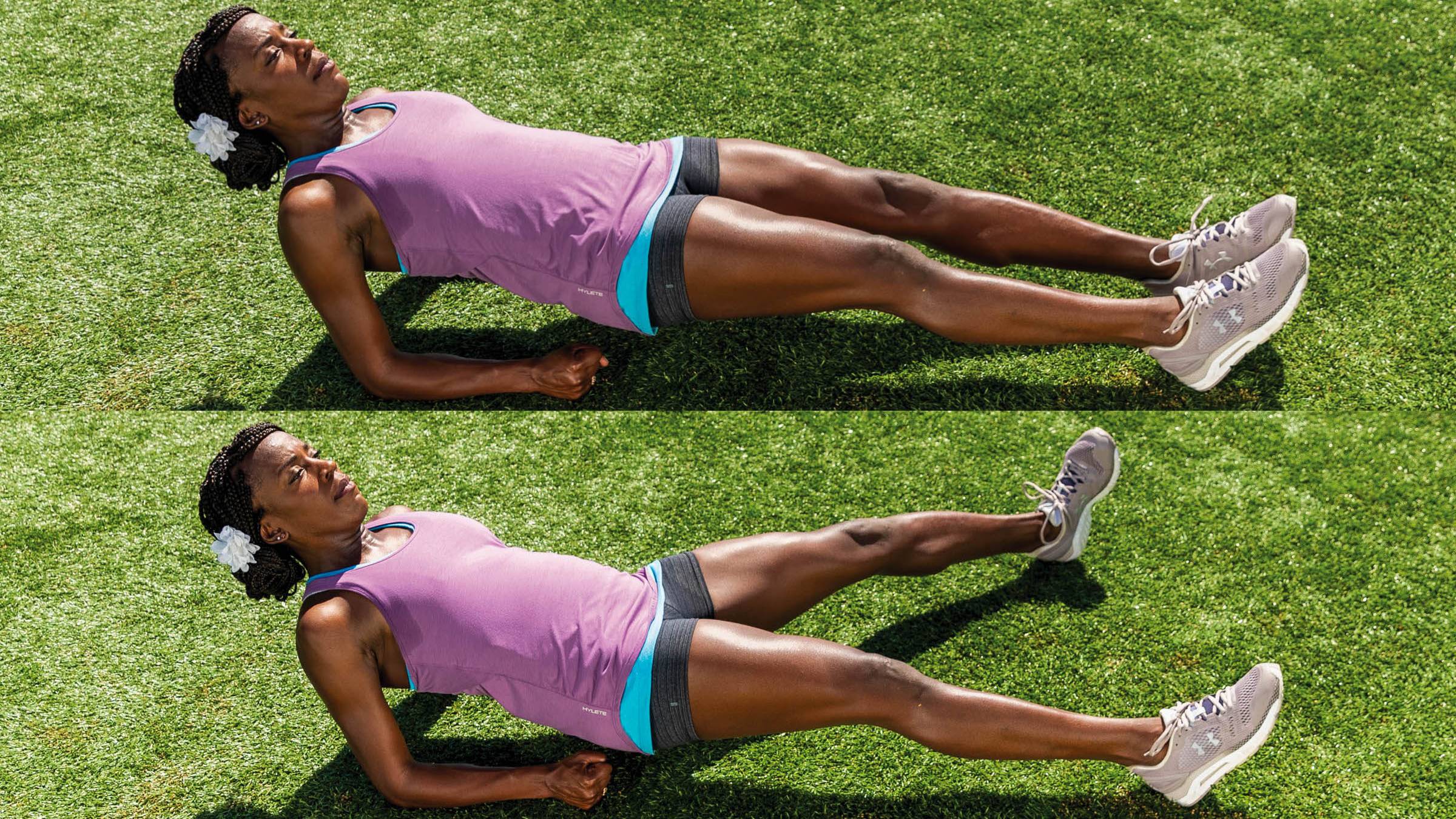 Reverse plank