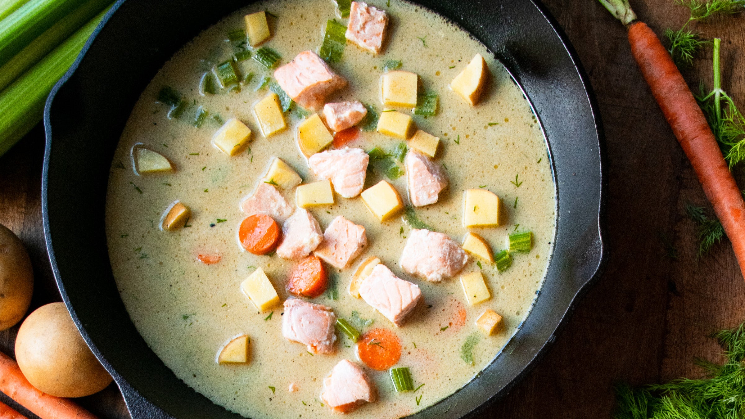 Salmon Soup Recipe: Nordic Salmon Stew Recipe