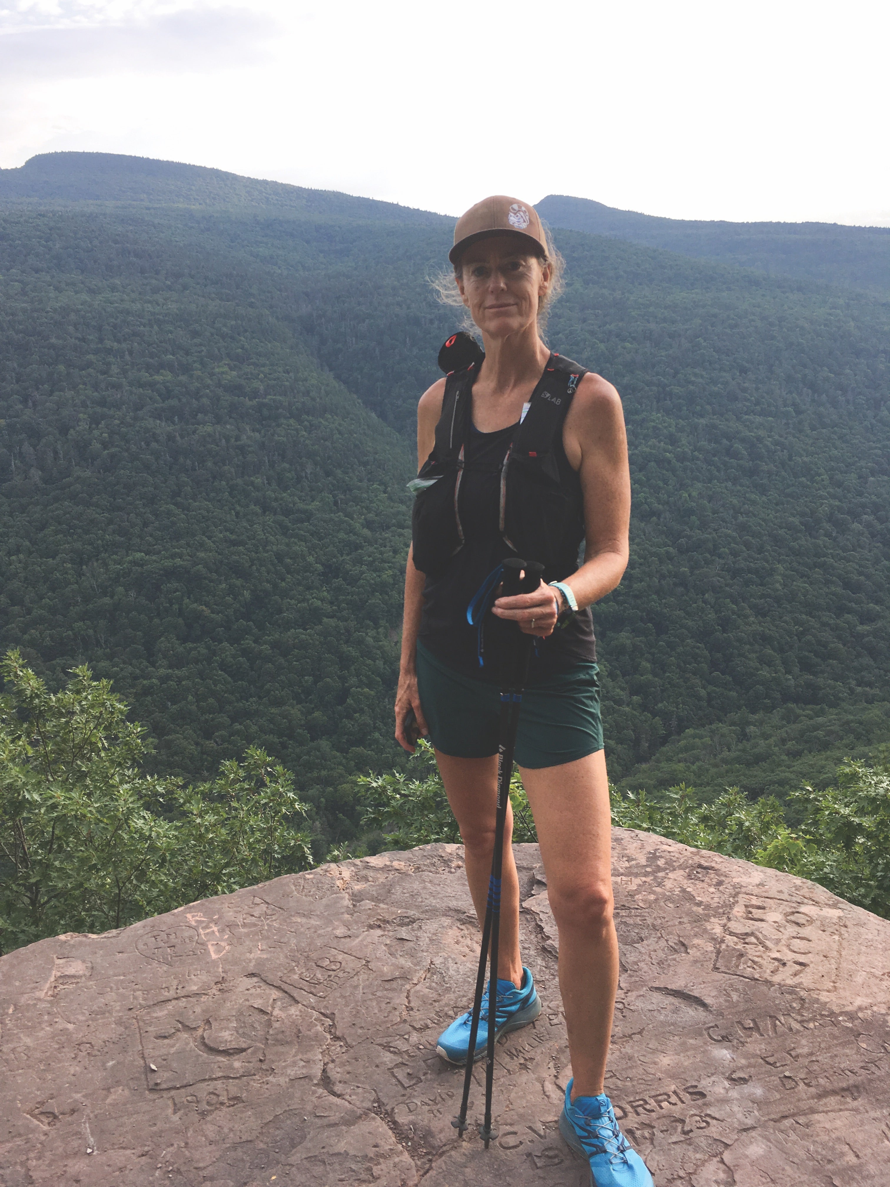 Trail running is Scott's form of self-care.