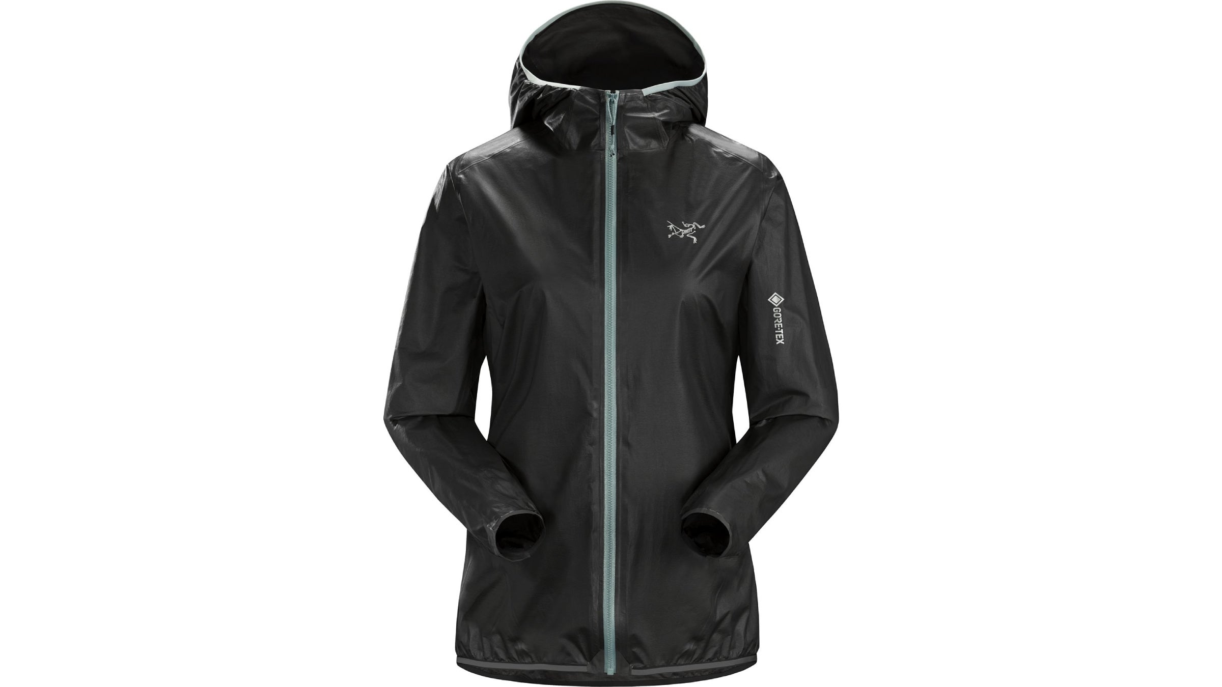 Women's black Arcteryx norvan SL hoody