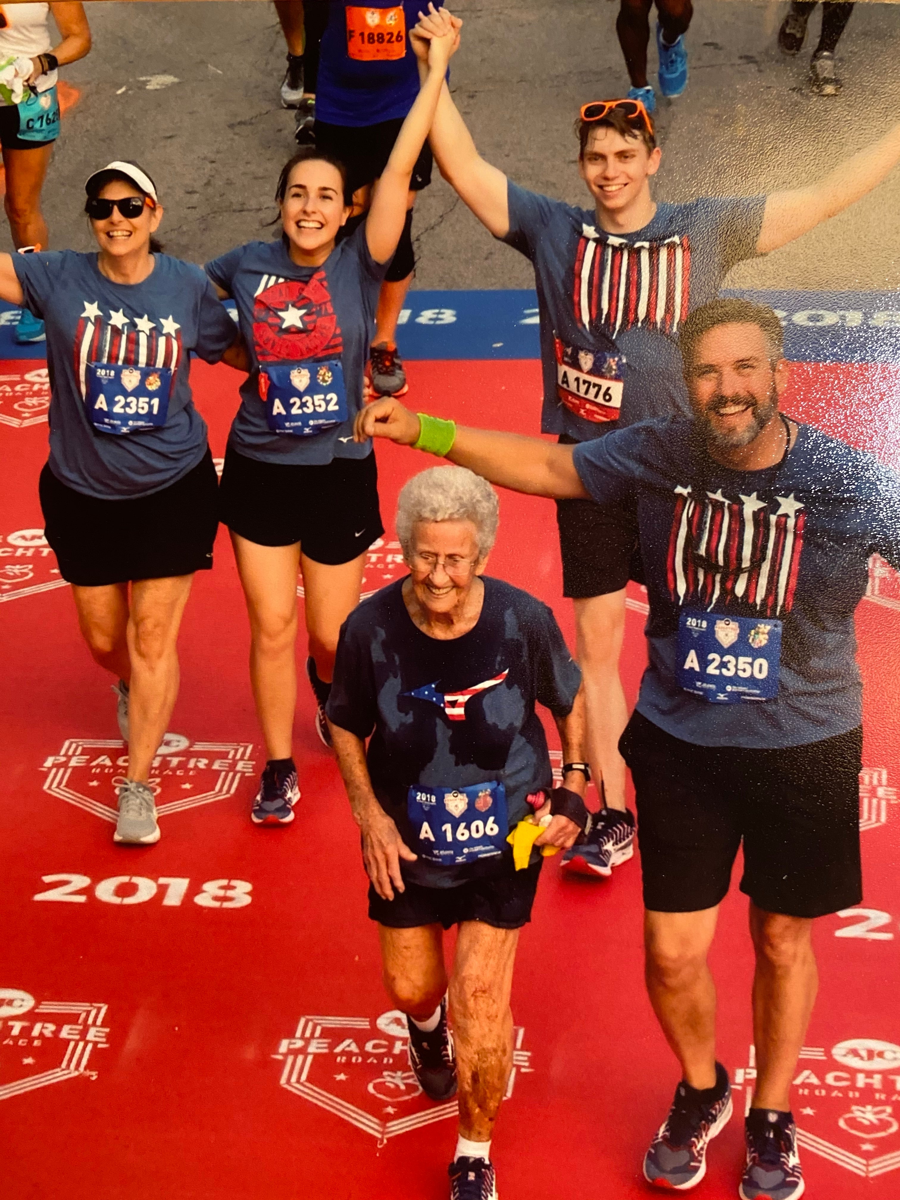Betty Lindberg has been masters running for more than 30 years.