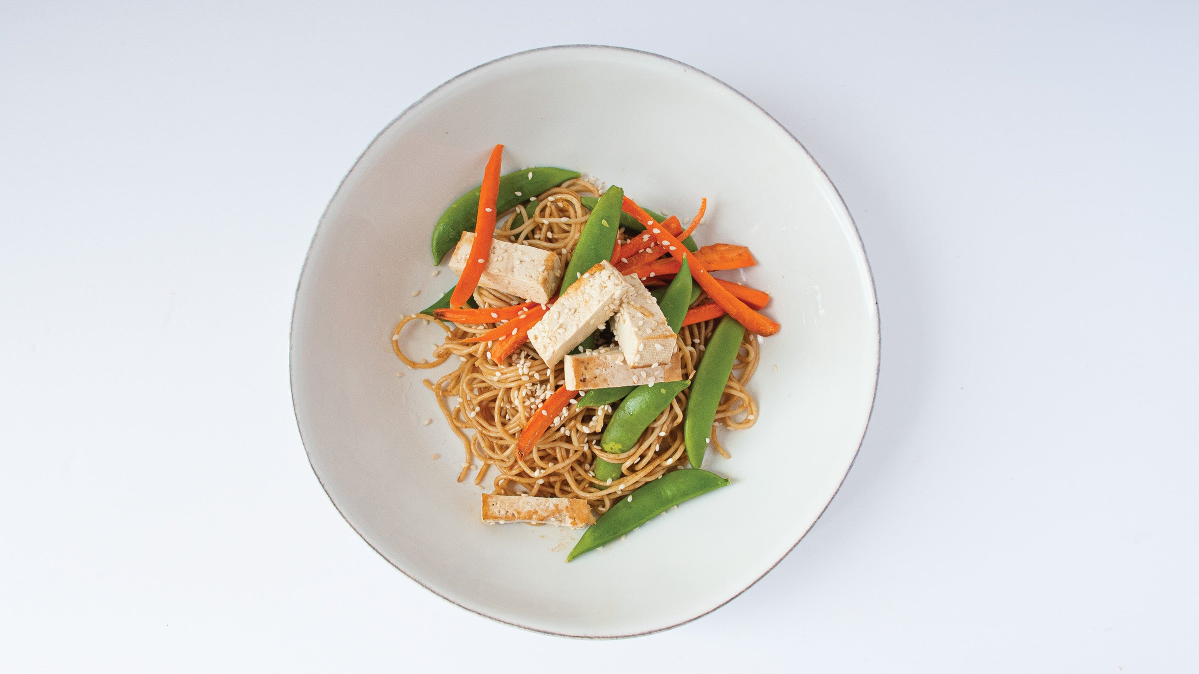 Vermicelli with tofu is an easy pasta recipe
