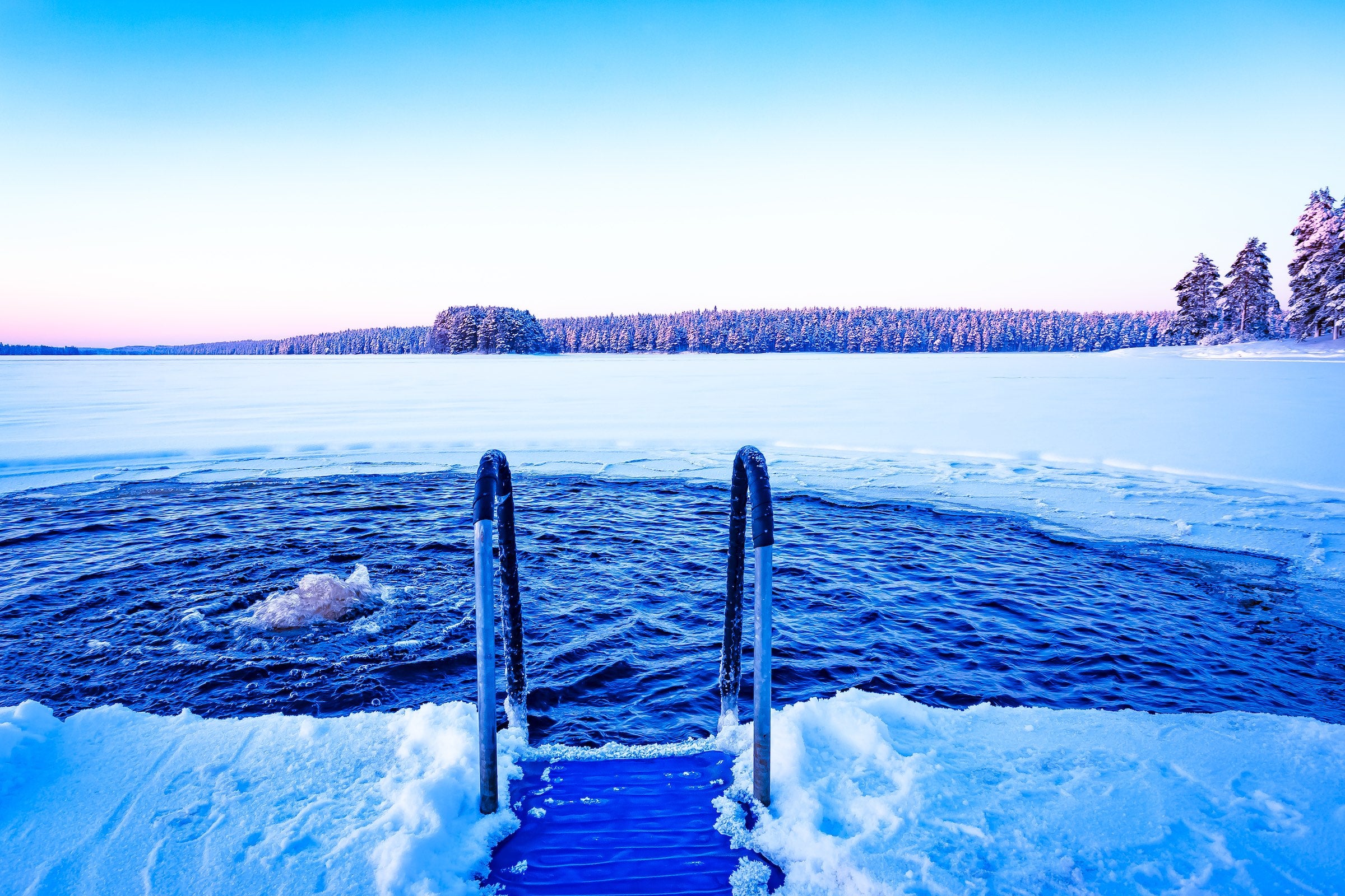 Ice baths may be one way to get rid of soreness after a hard workout.