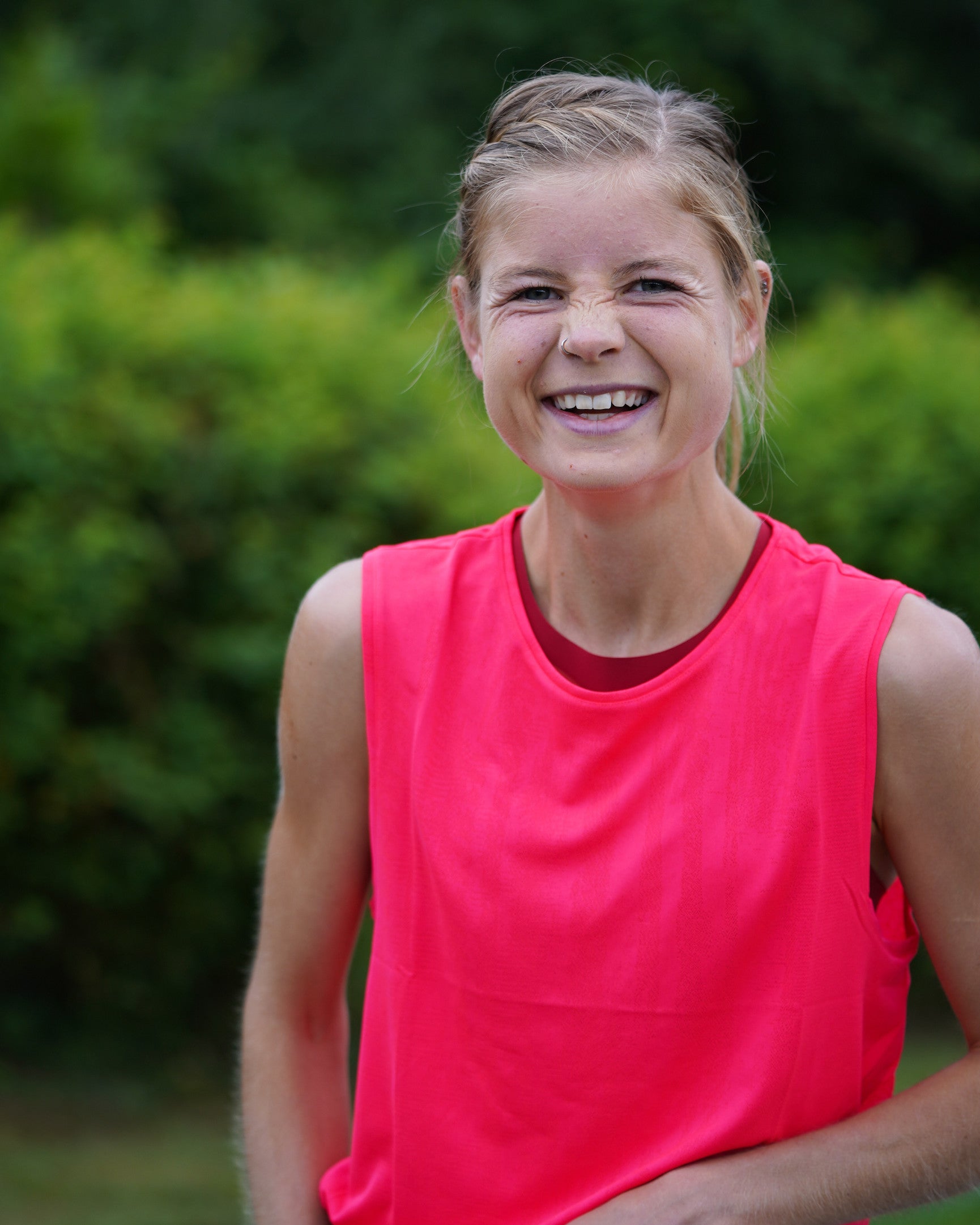 Allie Ostrander trains with the Brooks Beasts.